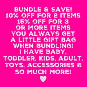 💞BUNDLE & SAVE💞